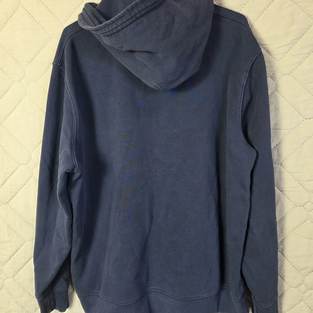 Levi's Authentic Graphic Hooded Sweatshirt Navy Men's Size L